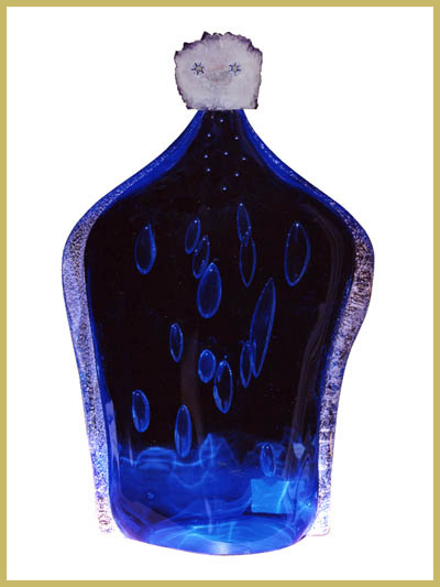 Barrilete. Cristallo-ametista. Cm. 50X25