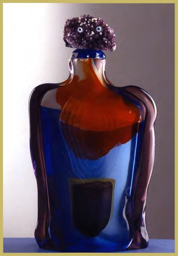 Curioso. Cristallo-ametista. Cm. 50X30X25