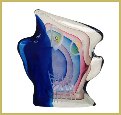 Dolor. Cristallo-ametista. Cm. 50X45X35